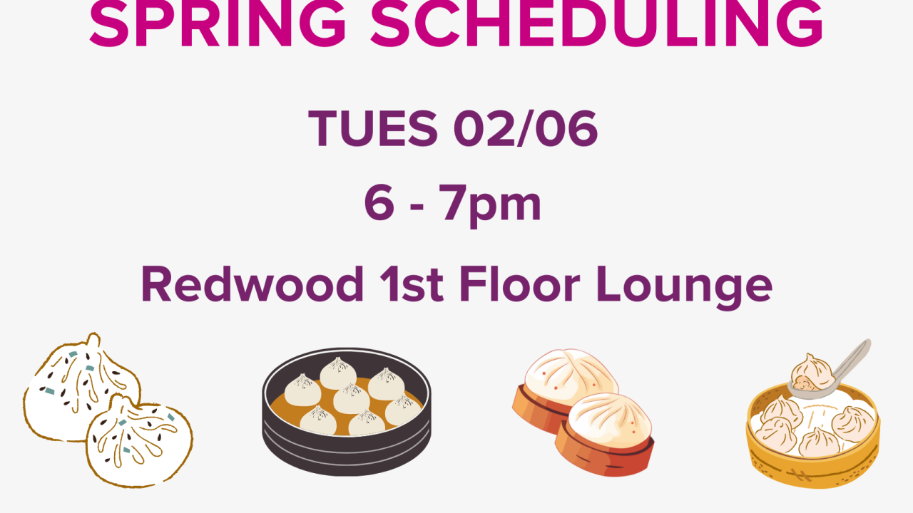 it's a-BAO-t time for Spring Scheduling