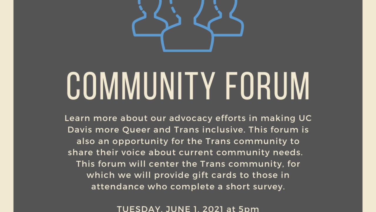 Lived-Name Gender Marker Committee Community Forum